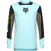 Koszulki męskie - Fox Koszulka męska Defend Elevated Trikot, Light Blue, M - miniaturka - grafika 1