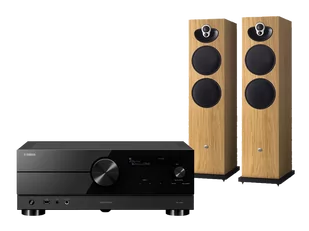 Yamaha RX-A2A (czarny) + Majik 140 (dąb) - Zestawy stereo - miniaturka - grafika 1