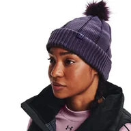 Czapki damskie - Czapka Under Armour Around Town CGI Beanie W 1365936 (kolor Fioletowy) - miniaturka - grafika 1