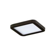 Lampy sufitowe - Azzardo Plafon Slim square 9 AZ2833 czarna oprawa w nowoczesnym stylu AZ2833 - miniaturka - grafika 1