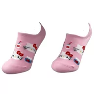 Skarpetki damskie - Skarpetki Bawełniane Stopki Różowe Hello Kitty Damskie 36-40 - miniaturka - grafika 1