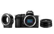Aparaty Cyfrowe - Nikon Z50 + 16-50mm f/3.5-6.3 VR + adapter FTZ (VOA050K004) - miniaturka - grafika 1
