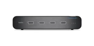 Belkin F1DN204KVM-UNN4 przełącznik KVM Możliwości montowania w stelażu Czarny F1DN204KVM-UNN4 - Przełączniki KVM - miniaturka - grafika 1