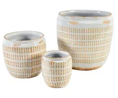 Donice - Etno Osłonka prążki 1 kpl. 3 szt. - miniaturka - grafika 1