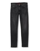 Spodnie męskie - BOSS Spodnie męskie jeansowe, Dark Grey27., 34W / 32L - miniaturka - grafika 1