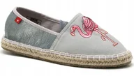 Espadryle damskie - ESPADRYLE DAMSKIE BIG STAR FLAMINGI DD274A158 R39 - miniaturka - grafika 1