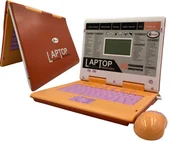 Zabawki interaktywne dla dzieci - INNY LAPTOP EDUKACYJNY 80 PROGRAMÓW LITERY MATEMATYKA GRY NAUKA CZ21412 - miniaturka - grafika 1
