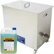 Myjki ultradźwiękowe - Myjka ultradźwiękowa Heckermann KS-180AL 55L + 5L płynu - miniaturka - grafika 1