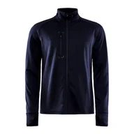Bluzy męskie - Męska Bluza CRAFT ADV EXPLORE LIGHT MIDLAYER M 1910400-390000 – Granatowy - miniaturka - grafika 1