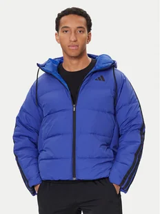 adidas Kurtka puchowa Essentials Climawarm 3-Stripes JW9099 Niebieski Regular Fit - Kurtki męskie - miniaturka - grafika 1
