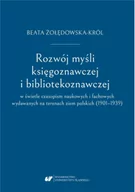 Filozofia i socjologia - Rozwój myśli księgoznawczej i bibliotekoznawczej.. - miniaturka - grafika 1