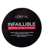 Pudry do twarzy - L'Oréal Paris Infaillible Setting Powder nr 01 puder uniwersalny, przezroczysty, puder do utrwalania makijażu, matujący, długotrwały, 6 g - miniaturka - grafika 1