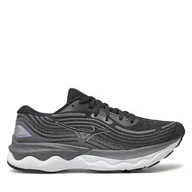 Buty sportowe damskie - Buty do biegania Mizuno Wave Skyrise 4 J1GD230922 Czarny - miniaturka - grafika 1