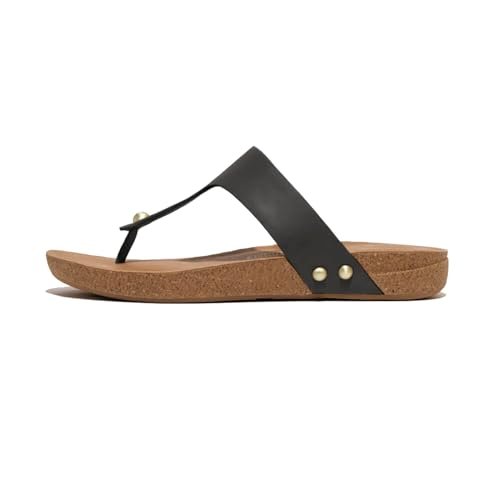 FitFlop Sandały damskie japonki, Czarny, 41 EU