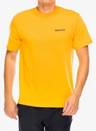 Czapki męskie - Koszulka bawełniana Marmot Crayon M Dot Tee SS - golden sun - miniaturka - grafika 1