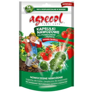 Agrecol kapsułki nawozowe do pomidorów i papryk 14 sztuk - Nawozy ogrodnicze - miniaturka - grafika 1