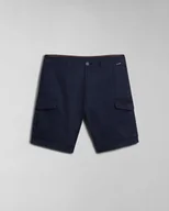 Spodenki męskie - shorts e bermuda uomo napapijri n-deline np0a4hot 176 blu marine - miniaturka - grafika 1