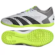 Buty sportowe męskie - Buty piłkarskie adidas Predator Accuracy.4 IN M (kolor Biały. Zielony, rozmiar 45 1/3) - miniaturka - grafika 1
