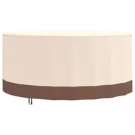 Pokrowce na meble ogrodowe - vidaXL Pokrowce na meble ogrodowe 2 szt. Ø 183x71 cm 600D tkanina Oxford - miniaturka - grafika 1