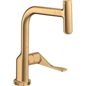 Baterie kuchenne - Axor Citterio Select bateria kuchenna stojąca mosiądz szczotkowany 39861950 - miniaturka - grafika 1