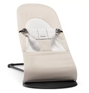 Baby Bjorn Balance Soft Jersey Beżowy - Leżaczki i huśtawki - miniaturka - grafika 1