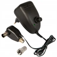 Kable - ZASILACZ ANTENOWY WZMACNIACZ REGULOWANY 12V WTYK F - miniaturka - grafika 1