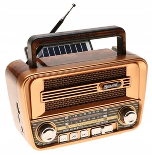 RETRO TF MP3 USB Solar 4231 - Radioodtwarzacze - miniaturka - grafika 1