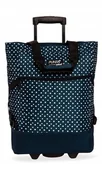 Torby i wózki na zakupy - Wózek Na Zakupy Granatowy W Białe Kropki 36 Litrów / Punta - miniaturka - grafika 1
