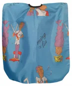 Peleryny fryzjerskie - Peleryna dziecięca dzieci fryzjerska fartuch 120 cm - miniaturka - grafika 1