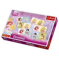 Gry planszowe - Trefl, Księżniczki Disneya, gra logiczna Domino - miniaturka - grafika 1