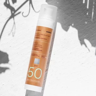 Korres rozświetlający krem ochronny do twarzy RED GRAPE Sheer Glow Daily Sunscreen Face Cream SPF50 - Balsamy i kremy do opalania - miniaturka - grafika 5