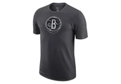 Koszulki męskie - Nike Nba Brooklyn Nets Earned Edition Logo Dri-Fit Tee Black - miniaturka - grafika 1