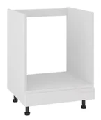 Meble kuchenne - Alba Szafka Dolna Pod Zabudowę Piekarnika Dp-60 Biały Połysk - miniaturka - grafika 1