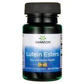Suplementy diety - Swanson Luteina estry 20mg 60 kaps - miniaturka - grafika 1