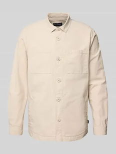 Koszula wierzchnia o kroju slim fit z czystej bawełny model ‘RICKFELL’ - Kurtki męskie - miniaturka - grafika 1