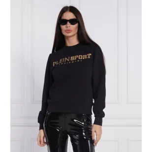 Plein Sport Bluza | Regular Fit - Bluzy damskie - miniaturka - grafika 1