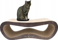 Drapaki dla kotów - Drapak dla kota brązowy mega LEON 78x28x24 cm MruuPruu - miniaturka - grafika 1