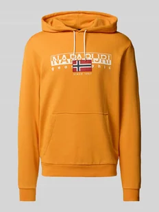 Bluza z kapturem i nadrukiem z logo model ‘AYLMER’ - Bluzy męskie - miniaturka - grafika 1