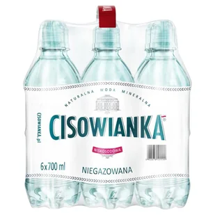 Cisowianka Naturalna woda mineralna niegazowana niskosodowa 6 x 700 ml - Syropy i koncentraty owocowe - miniaturka - grafika 1