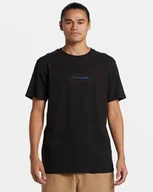 Koszulki męskie - Quiksilver koszulka męska bawełniana sportowa czarna - L - miniaturka - grafika 1