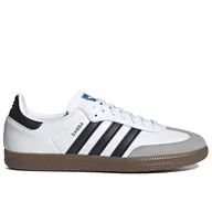 Buty sportowe męskie - Buty adidas Originals Samba OG H01877 - białe - miniaturka - grafika 1