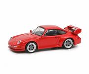Samochody i pojazdy dla dzieci - Schuco Porsche 911 Gt2 993 Red 1:64 452027100 - miniaturka - grafika 1