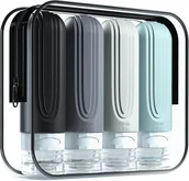 Akcesoria podróżnicze - Silikonowe Butelki Podróżne Do Samolotu Bagażu Na Kosmetyki Pojemniki 100ml - miniaturka - grafika 1