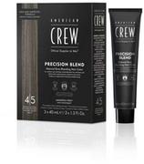 Zestawy kosmetyków męskich - American Crew Precision Blend Odsiwiacz repigmentacja Kolor średni naturalny 4-5 3x40ml - miniaturka - grafika 1
