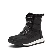 Kozaki damskie - Sorel Whitney 2 Short Lace Waterproof, Buty zimowe Damskie, czarny, 37 EU - miniaturka - grafika 1