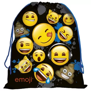 Derform Worek na obuwie Emoji 12 - Plecaki szkolne i tornistry - miniaturka - grafika 1