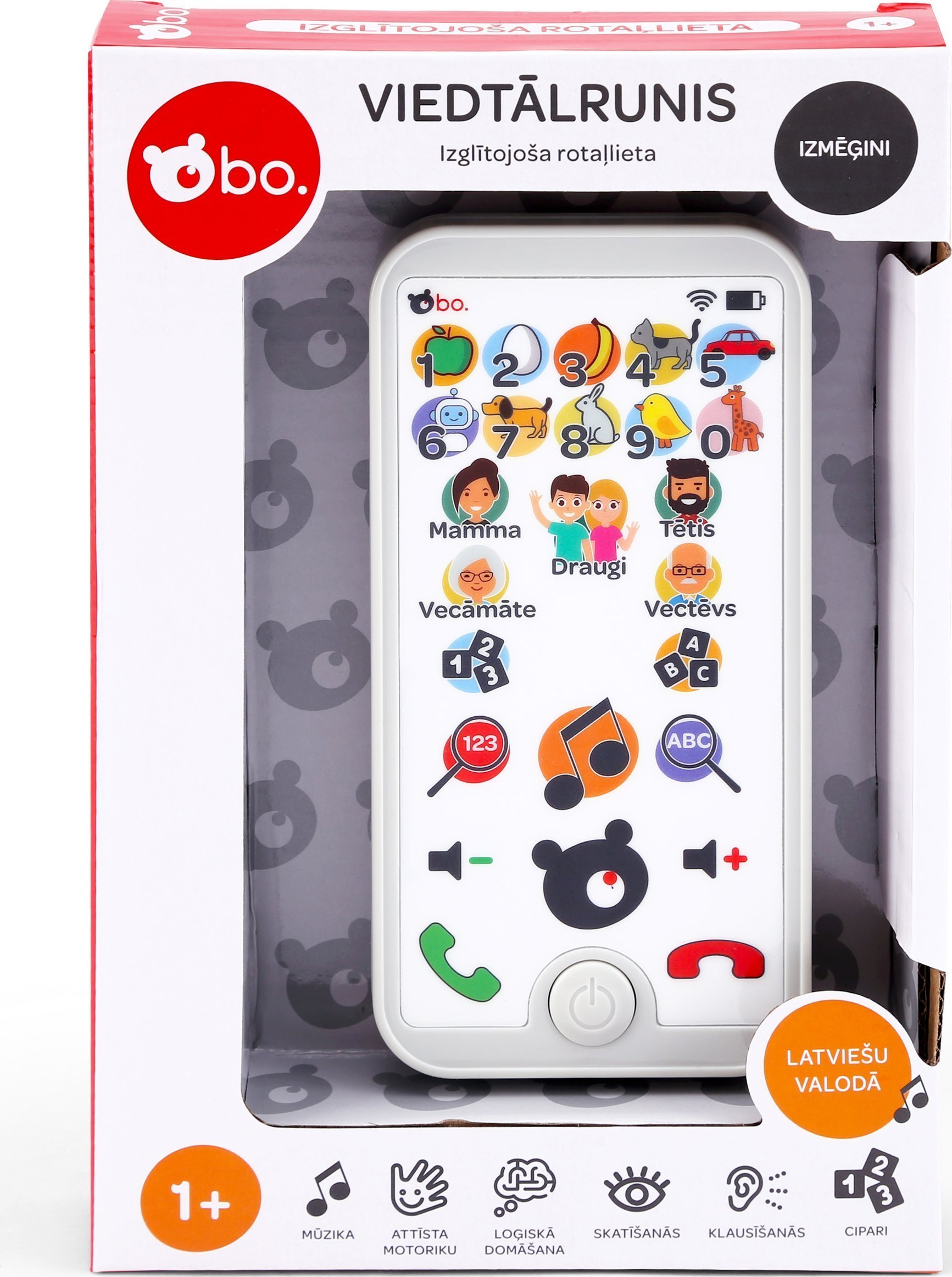 Tactic bo. Educational Smartphone In Latvian lang.