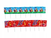 Gumy do żucia, lizaki, dropsy - Lizaki Serduszka NA PASKU Serca Owocowe Cola KARWIT 8 x 5g - miniaturka - grafika 1