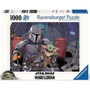 Puzzle RAVENSBURGER Star Wars Mandalorian 12000512 (1000 elementów) - Puzzle - miniaturka - grafika 1