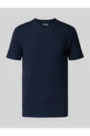 Koszulki męskie - T-shirt o kroju regular fit z mieszanki bawełny model NEWPIMA - Selected Homme - miniaturka - grafika 1